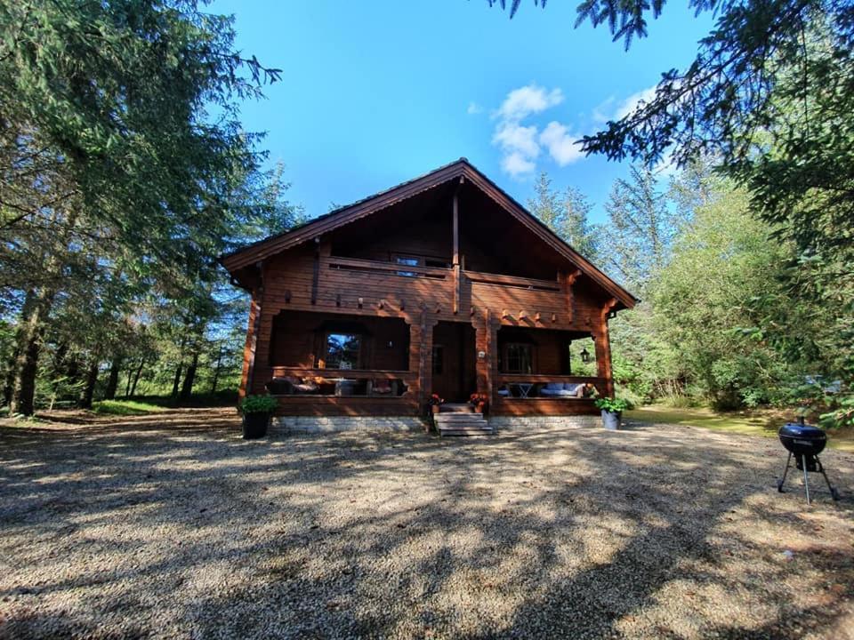 Forest Lodge Log Cabin - Ireland Балліконнелл Екстер'єр фото